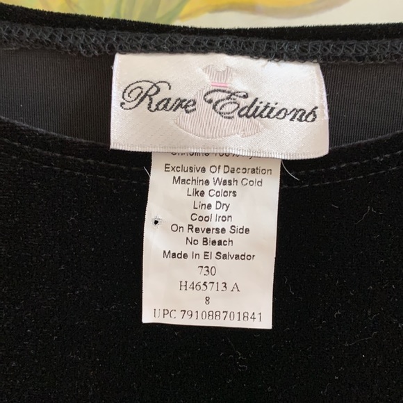 Rare Editions christmas red dress size 8 new - Picture 4 of 6